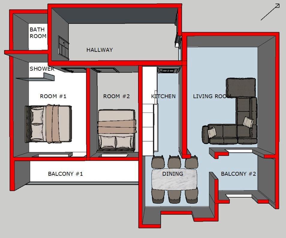 Idealapartments Llc 4 Prishtinë Luaran gambar